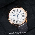 2023 CARTIER RONDE LOUIS CARTIER ROSE GOLD 40MM WGRN0011