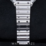 2023 CARTIER SANTOS DE CARTIER MEDIUM WHITE DIAL WSSA0029