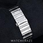 2023 CARTIER SANTOS DE CARTIER MEDIUM WHITE DIAL WSSA0029