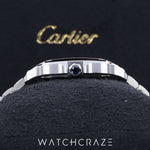 2023 CARTIER SANTOS DE CARTIER MEDIUM WHITE DIAL WSSA0029