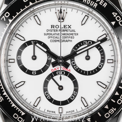 2021 ROLEX COSMOGRAPH DAYTONA 'PANDA' 40MM 126500LN