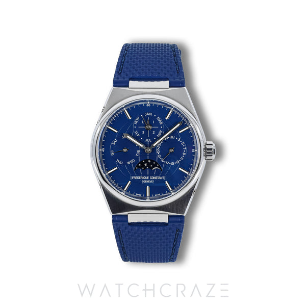FEDERIQUE CONSTANT HIGHLIFE PERPETUAL CALENDAR BLUE DIAL 41MM FC-775N4NH6B