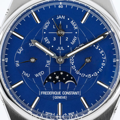 FEDERIQUE CONSTANT HIGHLIFE PERPETUAL CALENDAR BLUE DIAL 41MM FC-775N4NH6B