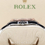 2020 ROLEX YACHT MASTER 37MM BLACK DIAL 268621