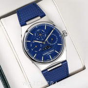 FREDERIQUE CONSTANT HIGHLIFE PERPETUAL CALENDAR BLUE DIAL 41MM FC-775N4NH6B
