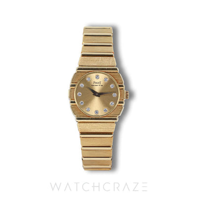 PIAGET POLO LADIES 18K YELLOW GOLD