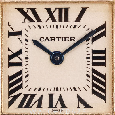 CARTIER TANK FRANCAISE YELLOW GOLD W50003N2