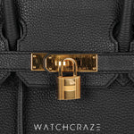 2016 HERMES BIRKIN 30 BLACK GOLD HARDWARE