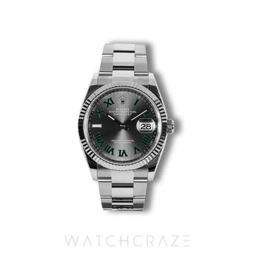 2025 ROLEX DATEJUST WIMBLEDON 36MM 126234