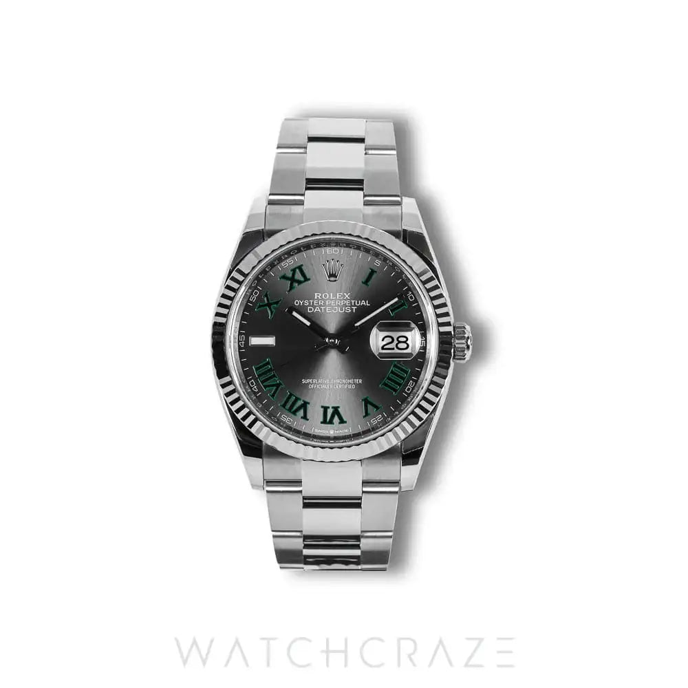 2025 ROLEX DATEJUST WIMBLEDON 36MM 126234