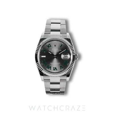 2025 ROLEX DATEJUST WIMBLEDON 36MM 126234