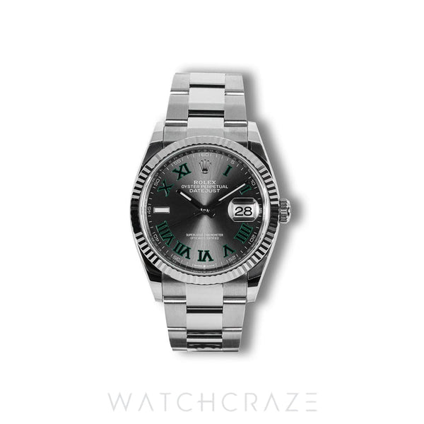 2025 ROLEX DATEJUST WIMBLEDON 36MM 126234