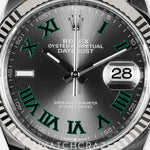 2025 ROLEX DATEJUST WIMBLEDON 36MM 126234