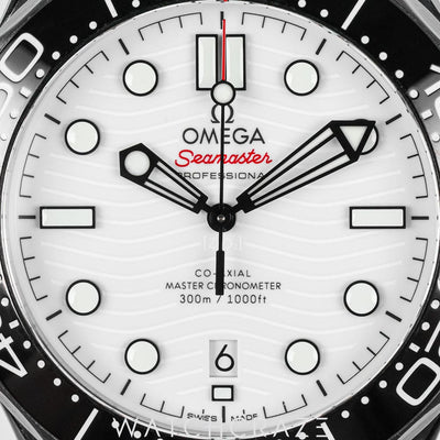 2021 OMEGA SEAMASTER 300M WHITE DIAL 42MM 210.30.42.20.04.001