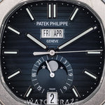 2024 PATEK PHILIPPE NAUTILUS ANNUAL CALENDAR MOON PHASE 5726/1A STAINLESS STEEL