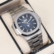 2024 PATEK PHILIPPE NAUTILUS ANNUAL CALENDAR MOON PHASE 5726/1A STAINLESS STEEL