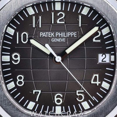 2008 PATEK PHILIPPE AQUANAUT BLACK DATE 40MM 5167A-001