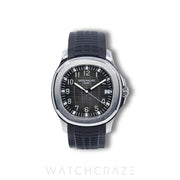 2008 PATEK PHILIPPE AQUANAUT BLACK DATE 40MM 5167A-001