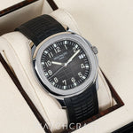 2010 PATEK PHILIPPE AQUANAUT BLACK DATE 40MM 5167/1A