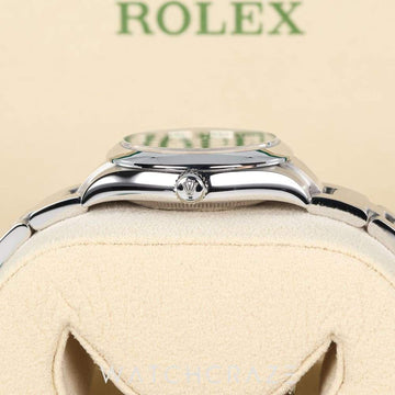 2024 ROLEX OYSTER PERPETUAL GREEN DIAL 31MM 277200