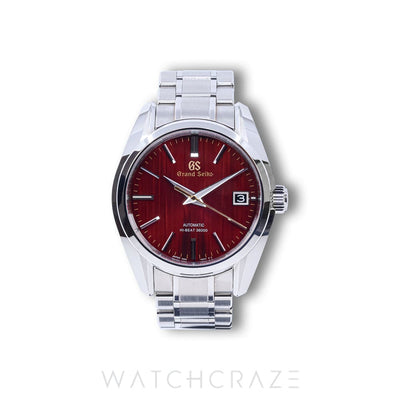 2019 GRAND SEIKO HERITAGE COLLECTION HI-BEAT RED DIAL 39MM SBGH269