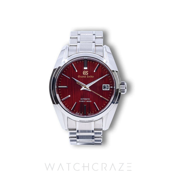 2019 GRAND SEIKO HERITAGE COLLECTION HI-BEAT RED DIAL 39MM SBGH269