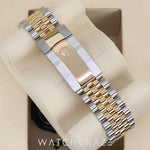 2026 ROLEX DATEJUST TWO TONE YELLOW GOLD AND STEEL CHAMPAGNE DIAL 41MM 126333
