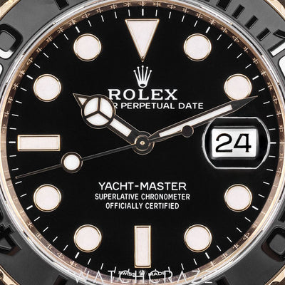 2022 ROLEX YACHT-MASTER YELLOW GOLD OYSTERFLEX 42MM 226658