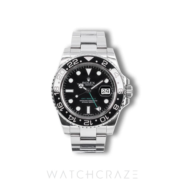 2008 ROLEX GMT-MASTER II “GREEN ARROW” 40MM 116710LN