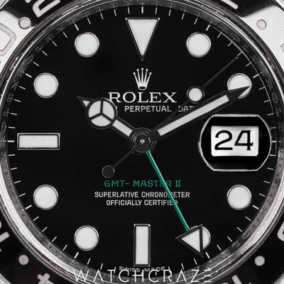 2008 ROLEX GMT-MASTER II “GREEN ARROW” 40MM 116710LN
