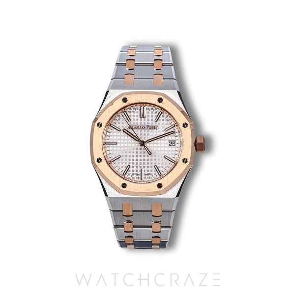 2023 AUDEMARS PIGUET ROYAL OAK TWO TONE RG/ST 34MM 15550SR.OO.1356SR.02
