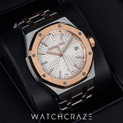 2023 AUDEMARS PIGUET ROYAL OAK TWO TONE RG/ST 34MM 15550SR.OO.1356SR.02
