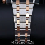 2023 AUDEMARS PIGUET ROYAL OAK TWO TONE RG/ST 34MM 15550SR.OO.1356SR.02