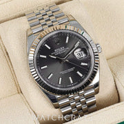 2019 ROLEX DATEJUST GREY DIAL 41MM 126334
