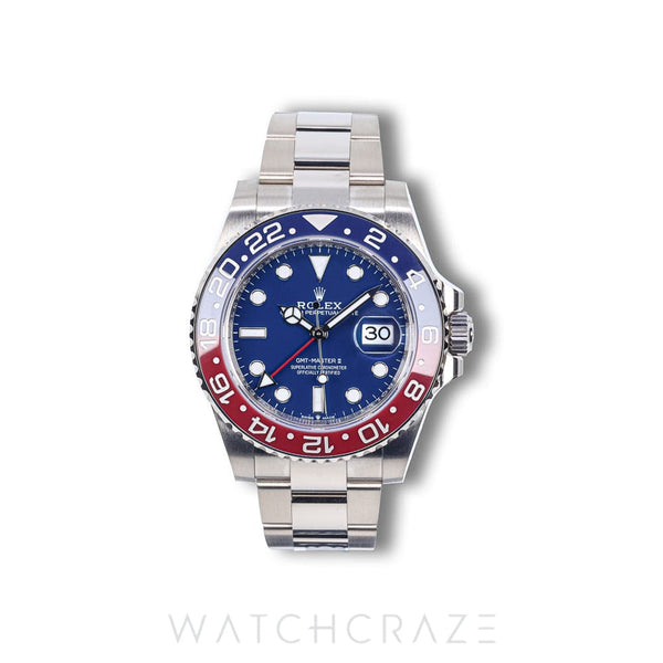 2023 ROLEX GMT-MASTER II BLUE PEPSI 40MM 126719BLRO