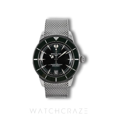 2025 BREITLING SUPEROCEAN HERTIAGE GREEN DIAL 40MM AB3110