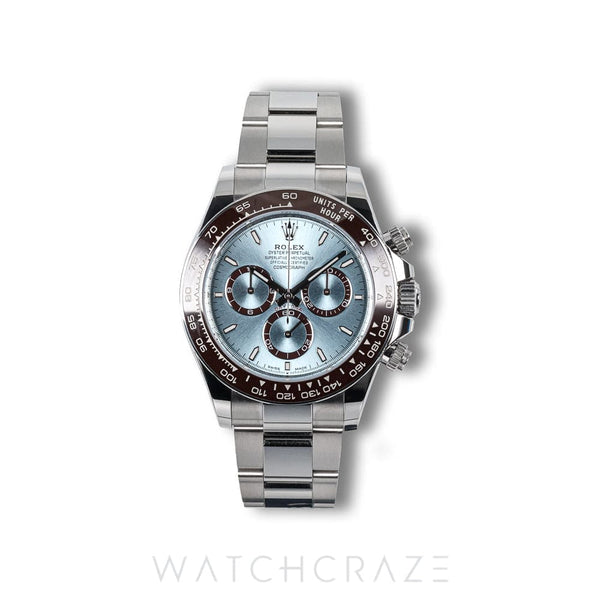 2025 ROLEX COSMOGRAPH DAYTONA PLATINUM ICE BLUE DIAL 40MM 126506