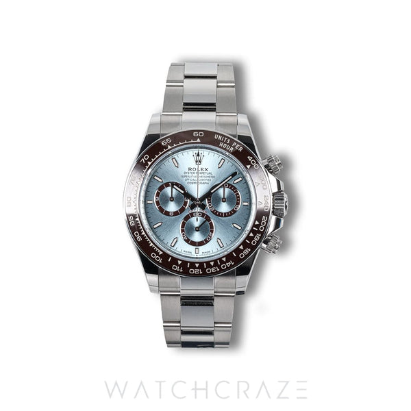 2024 ROLEX COSMOGRAPH DAYTONA PLATINUM ICE BLUE DIAL 40MM 126506