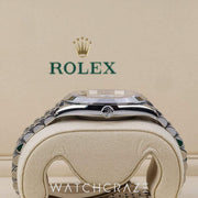2025 ROLEX DATEJUST WHITE ROMAN DIAL 41MM 126300