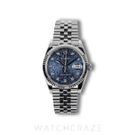 2020 ROLEX DATEJUST ANNIVERSARY DIAL BLUE DIAL 36MM 126234