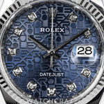 2020 ROLEX DATEJUST ANNIVERSARY DIAL BLUE DIAL 36MM 126234