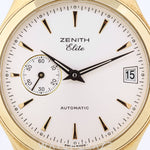 2006 ZENITH ELITE AUTOMATIC YELLOW GOLD 36MM 30.0040.680