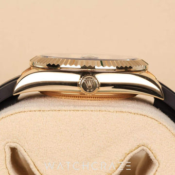 2023 ROLEX SKY-DWELLER 18K YG BLACK DIAL 42MM 336238