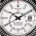 2024 ROLEX SKY-DWELLER JUBILEE WHITE DIAL 42MM 336934