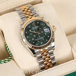 2023 ROLEX LADIES DATE JUST TWO TONE YELLOW GOLD AND STEEL 31MM 278273
