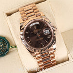 2022 ROLEX DAY-DATE EVEROSE CHOCOLATE DIAL 40MM 228235