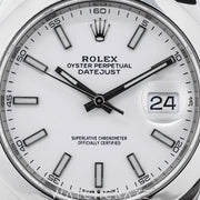 2019 ROLEX DATEJUST WHITE DIAL 41mm 126300