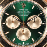 2025 ROLEX DAYTONA YELLOW GOLD GREEN DIAL 'JOHN MAYER' 40MM 126508