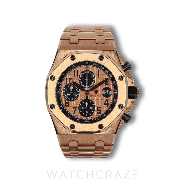 AUDEMARS PIGUET ROYAL OAK OFFSHORE CHRONOGRAPH BRICK 42MM 26470OR.OO.1000OR.01