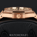 2024 AUDEMARS PIGUET ROYAL OAK ROSE GOLD BLUE DIAL 41MM (STICKERS APPLIED) 15400OR.OO.1220OR.03